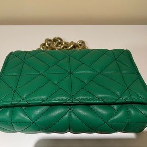 Green Zara bag